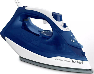 Hekur për hekurosje Tefal, 2400W, i kaltër