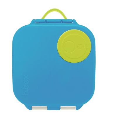 Kuti shujtash b.box Mini Snack Box, 2 ndarje, dorezë transporti, e verdhë