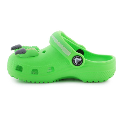Sandale fëmijësh Crocs Classic I Am Dinosaur Clog Jr 209700-3WA, materiale Croslite, jeshile