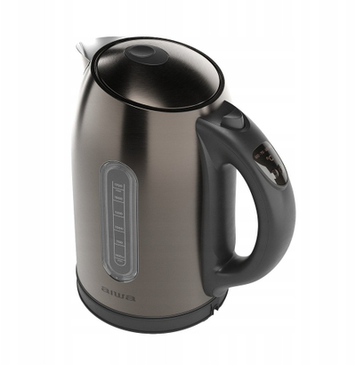 Çajnik elektrik Aiwa Kawako AKT-3000D, 1.7L, kontroll temperature, argjendtë