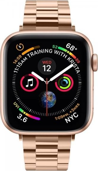 Rrip metalik Spigen Modern Fit Band për Apple Watch, çelik inoks, ngjyrë argjendi