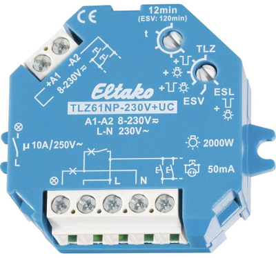 Rele kohore Eltako TDR 61100301, 230V, montim i fshehtë, ZeroCrossing