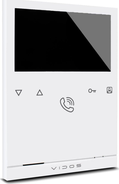 Video interfon Vidos IPX S101-1 M101, kamerë Full HD, ekran 4.3", gri