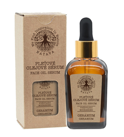 Serum vaji për lëkurën Natava Geranium, 30 ml