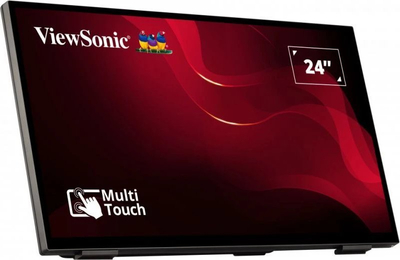 Monitor ViewSonic TD2465, 24", ekran me prekje, i zi