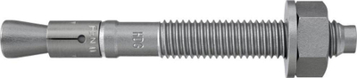 Set bulonash ankoruese fischer FBN II, çelik, 91 mm, 50 copë, gri