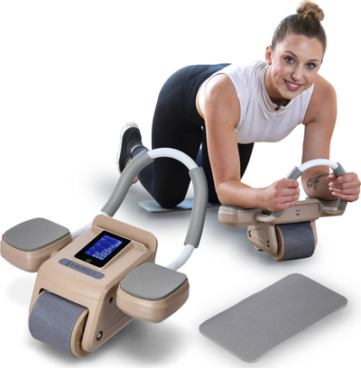 Rrotë automatike për bark HMS KA08, ekran LCD, karikim USB C, gri