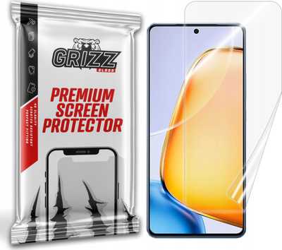 Folie mbrojtëse qeramike Grizz për Vivo Y200 GT, ekran i plotë, transparente