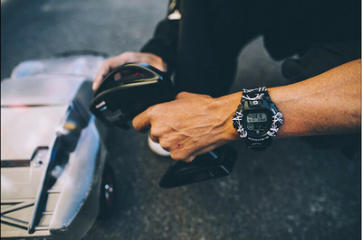 Orë digjitale për meshkuj Casio GD-X6900FTR-1ER, e zezë