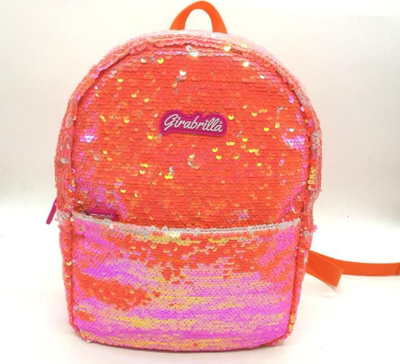 Çantë shpine Girabrilla Neon Backpack, 35x25x15 cm, me xixa, e verdhë neon