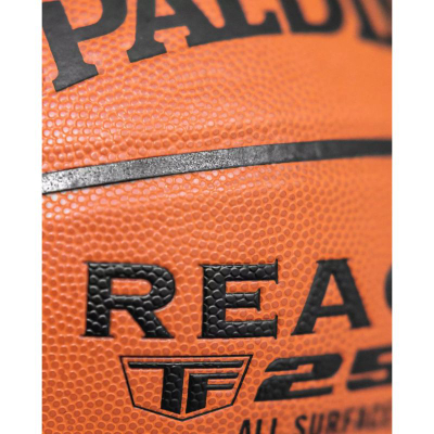 Top basketbolli Spalding React TF-250, nr. 7, portokalli