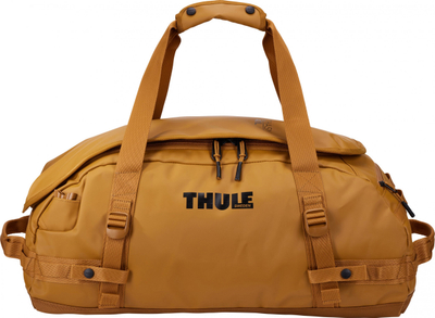 Çantë duffel Thule Chasm 40L, material i papërshkueshëm nga uji, portokalli