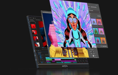 Monitor portativ Arzopa Z1RC 16.1", 2560x1600, HDR10, i zi