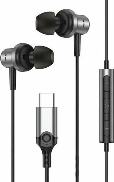 Kufje in-ear Beline SK-193, USB-C, kabllo 1.2m, ngjyrë e zezë