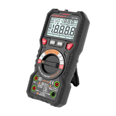 Multimetër dixhital Habotest HT118E, True RMS, NCV, i zi