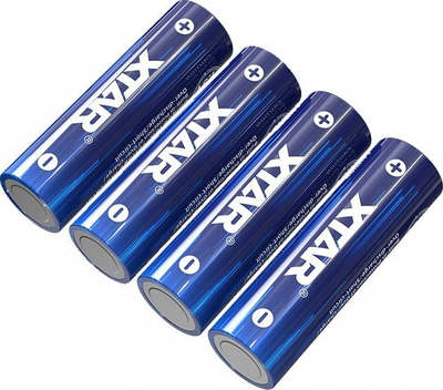 Bateri të rikarikueshme AA Xtar R6, 1.5V Li-ion, 2500mAh, set me 4 copë