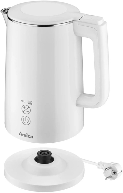 Shkallare elektrike Amica KF 6011, 1.5L, 2200W, gri