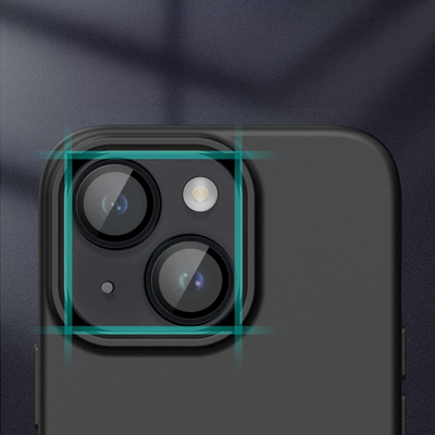 Mbrojtëse kamere Hofi Alucam Pro+, alumini, për iPhone 15 15 Plus, e zezë