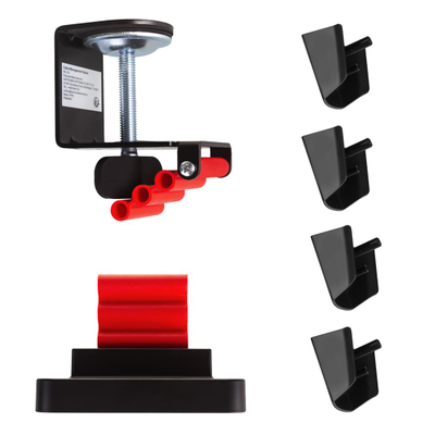 Organizues kabllosh NanoRS Nano RS Rs125, 1345mm, me kapëse tavoline, i zi e kuq