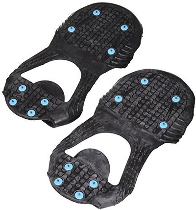 Aksesor antirrëshqitës për këpucë, tungsten karbid, unisex, masa L, i zi