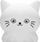 Llambë silikoni Redleaf Silly Cat, USB-C, RGB