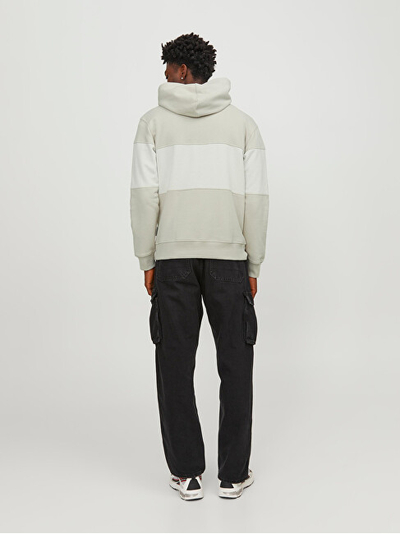 Duks Jack&Jones JORLAKEWOOD Relaxed Fit 12246802 Moonbeam BLOCKING