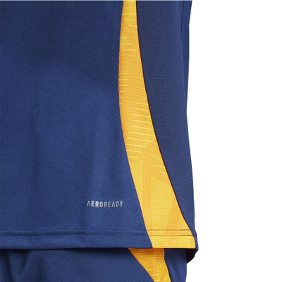 Bluza stërvitore Adidas Real Madrid JSY M JE4207, poliester, për meshkuj, e bardhë