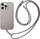 Mbulesë telefoni Uniq Coehl Creme për iPhone 16 Pro Max, me magnet MagSafe, gri
