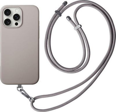 Mbulesë telefoni Uniq Coehl Creme për iPhone 16 Pro Max, me magnet MagSafe, gri