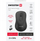 Maus wireless Swissten OFFICE, 2.4GHz, 1000–1600 DPI, i zi