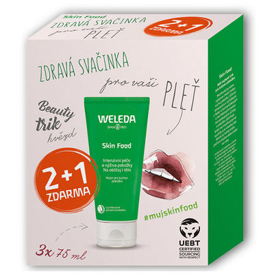 Set krem për lëkurë Weleda Skin Food, 3 x 75 ml