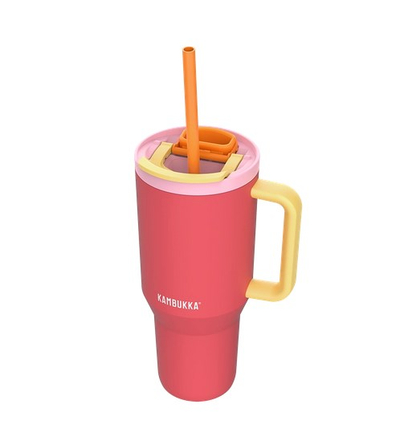 Gotë termike Kambukka Rio, 950ml, çelik inox, rozë Pink Papaya