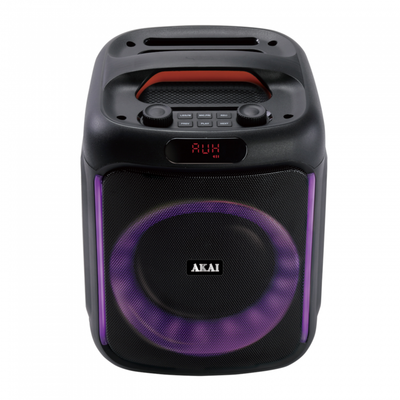 Altoparlant portativ Akai ABTS V20, 20W, Bluetooth, me drita RGB, i zi