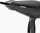Tharëse flokësh BaByliss Turbo Pro 2100, 2100W, teknologji me jone, e zezë