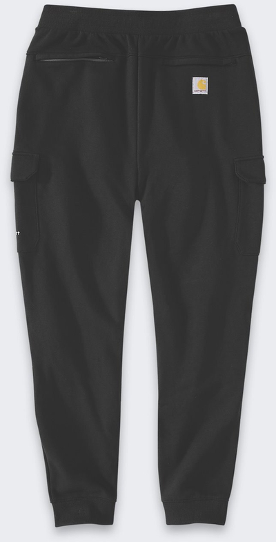 Pantallona jogger Carhartt Force për burra, relaxed fit, përzierje pambuku, ngjyrë e zezë