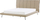 Set dhome gjumi Beliani Betin, krevat 180 x 200 cm, lëkurë sintetike, bezhë rëre