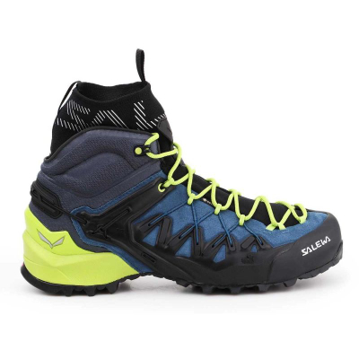 Këpuca trekking Salewa Wildfire Edge MID GTX, meshkuj, membranë GORE TEX, gri