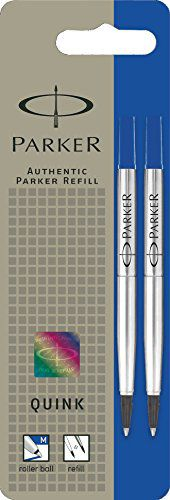 Rimbushje për stilolaps Parker Rollerball M, ngjyrë blu, paketim 2 copë