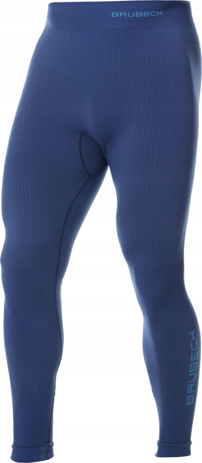 Pantallona termike Brubeck Extreme Thermo për burra, madhësia L, blu e errët