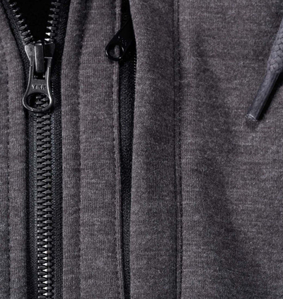Bluzë me kapuç Carhartt Wind Fighter, me zinxhir komplet, XL, gri e errët