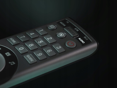 Telekomandë universale One For All Smart Control Pro 5, deri 5 pajisje, Smart Control, e zezë