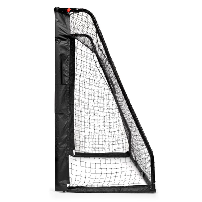 Portë futbolli Meteor Steel, 300x200x120 cm, portative, e zezë
