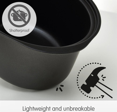 Tenxhere gatimi e ngadalshme Morphy Richards Sear and Stew 460014, 3.5L, 3 nivele nxehtësie, e kuqe