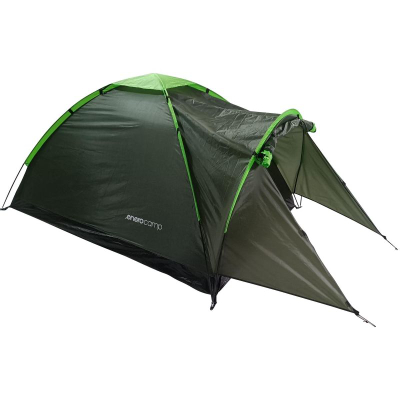 Çadër kampimi Enero Camp Trip, për 2 veta, 275x150x105 cm, jeshile e errët
