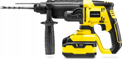 Çekiç me bateri Trotec PRDS 20-20V, 20V, 4.0Ah, i verdhë me të zezë