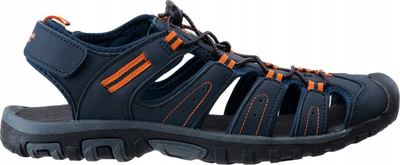 Sandale meshkujsh HI-TEC TIORE, trekking, madhësia 44, blu e errët portokalli