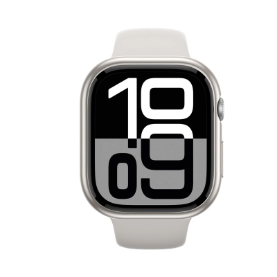 Заштитна маска за паметен часовник Amazingthing Minimal Case, за Apple Watch 46mm, PC, сребрена