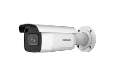 Kamerë IP Hikvision DS-2CD2643G2-IZS, 4MP, lente 2.8-12mm, vandal-proof, e bardhë