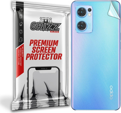 Folje mbrojtëse mbrapa GrizzGlass për Oppo Reno 7 SE 5G, sateni
