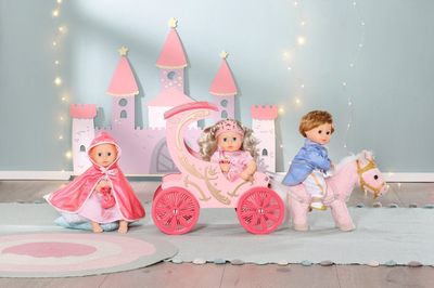 Set pelerinë për kukull Baby Annabell Little Sweet Cape 706503, për kukulla 36cm, me qese dhe varëse, shumëngjyrësh